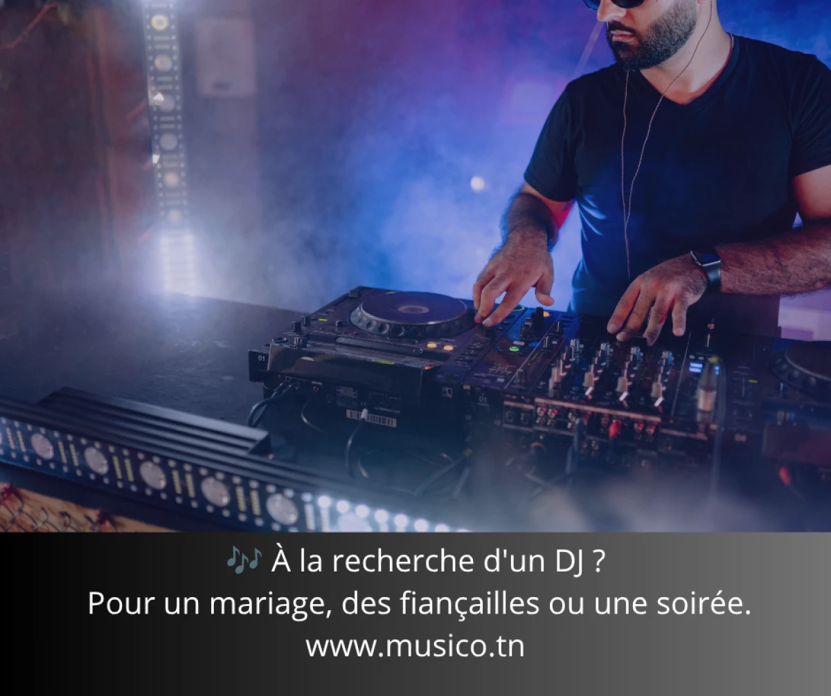 DJ en Tunisie – Réservez le meilleur DJ pour vos événements | Musico.tn
