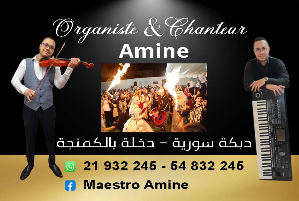 L’organiste chanteur Amine