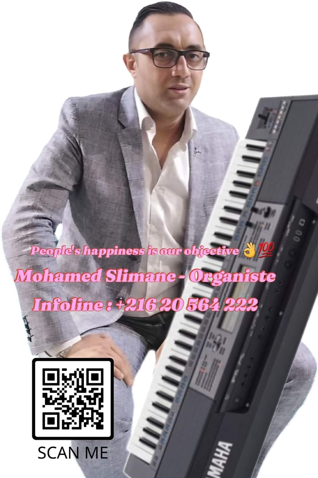 Mohamed Slimane - Organiste